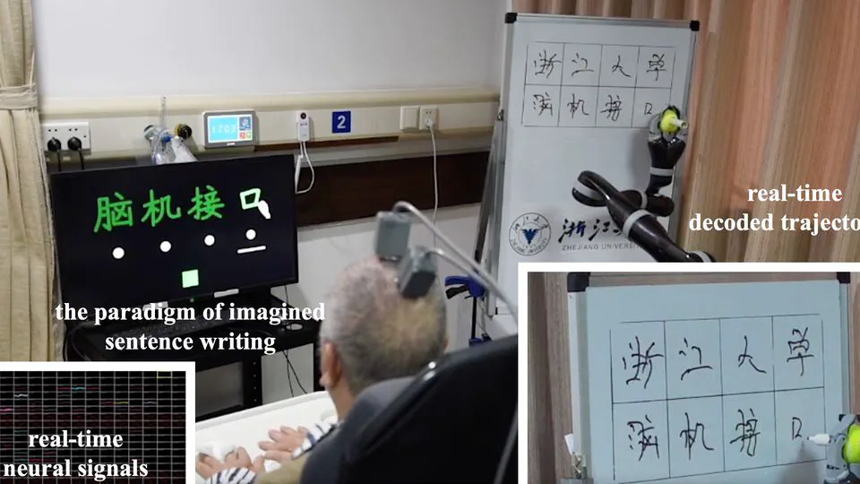 Human motor cortex encodes complex handwriting through a sequence of stable neural states